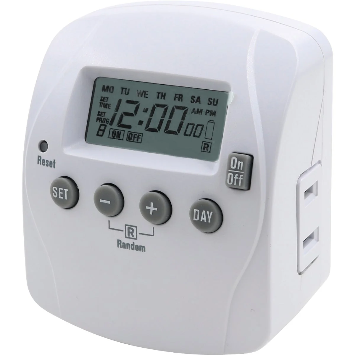 Practical Prime 125V Indoor 7-Day Digital Timer Functional