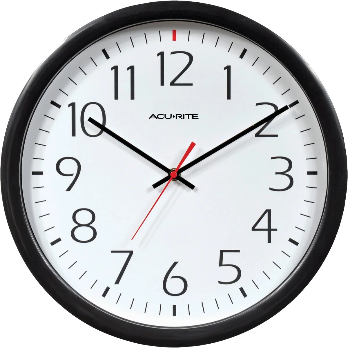 Smooth AcuRite Set Forget Office Wall Clock Specialty
