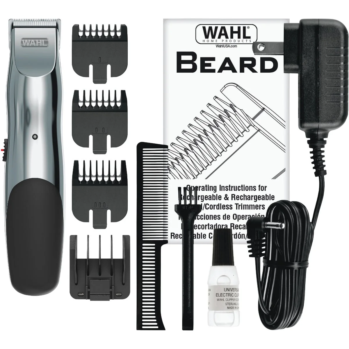 Elite Wahl Rechargeable Beard Trimmer Groomer Artisan