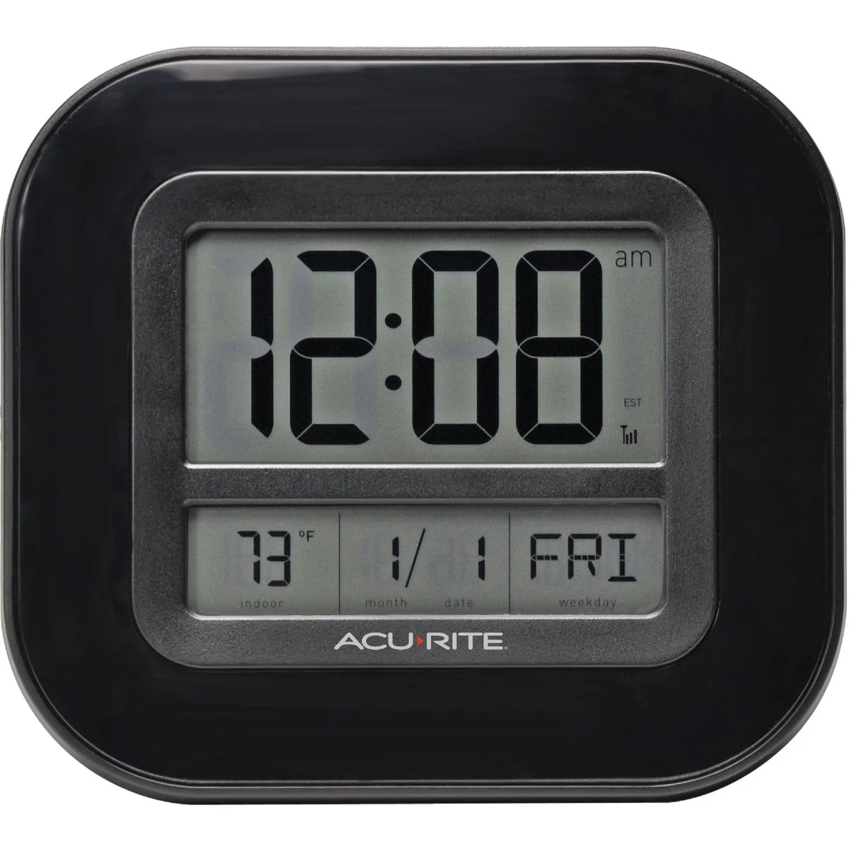 Organic AcuRite Atomic Digital Wall Clock Fashionable