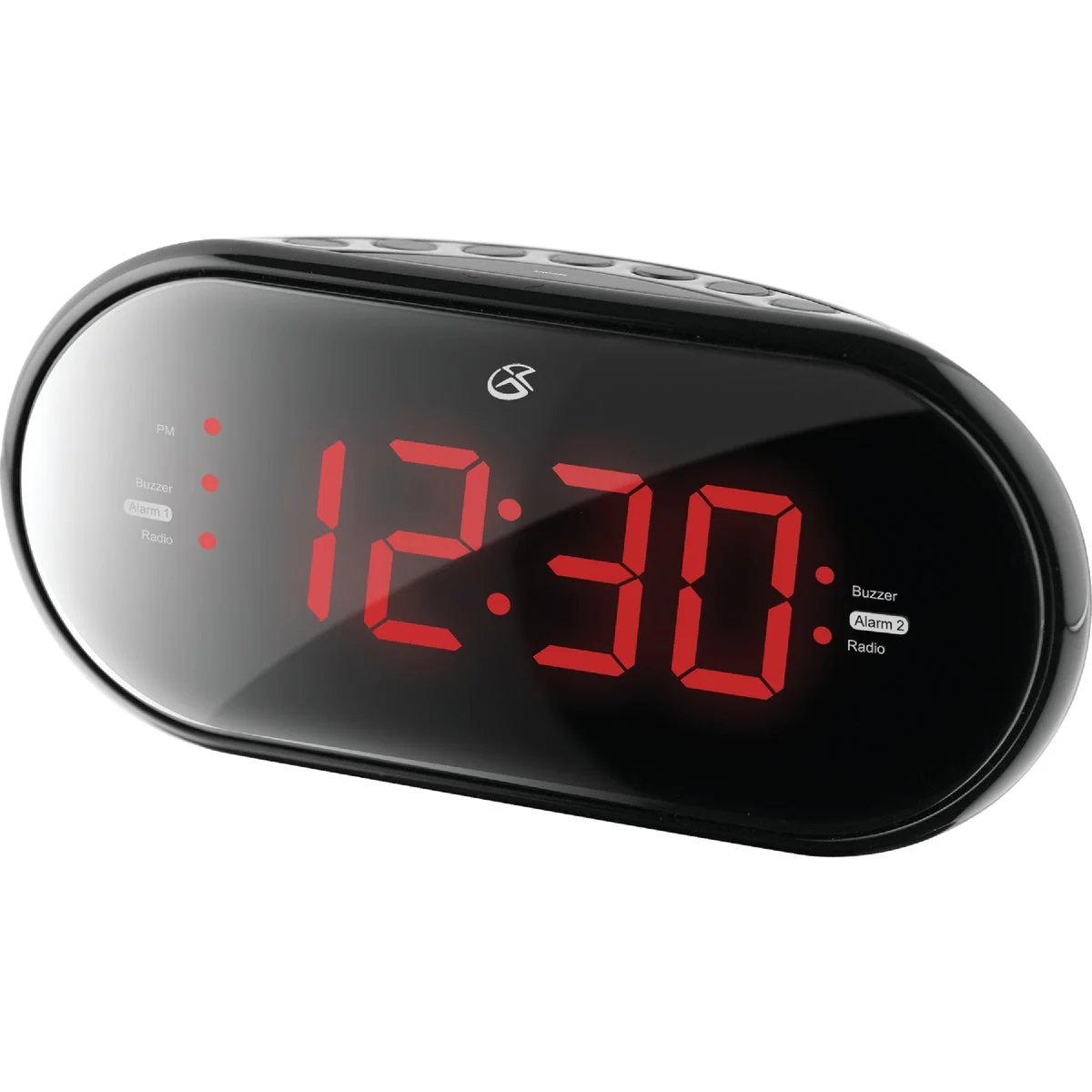 Fine GPX Dual Alarm Clock Radio Elegant