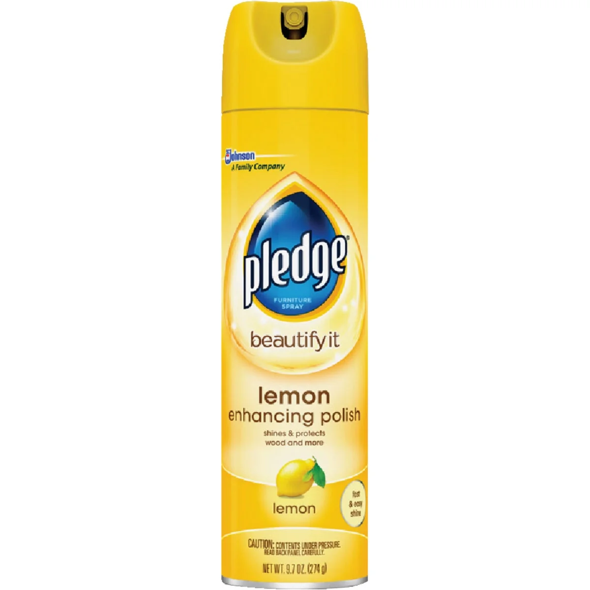 Healthy Pledge 9.7 Oz. Lemon Furniture Polish Smart