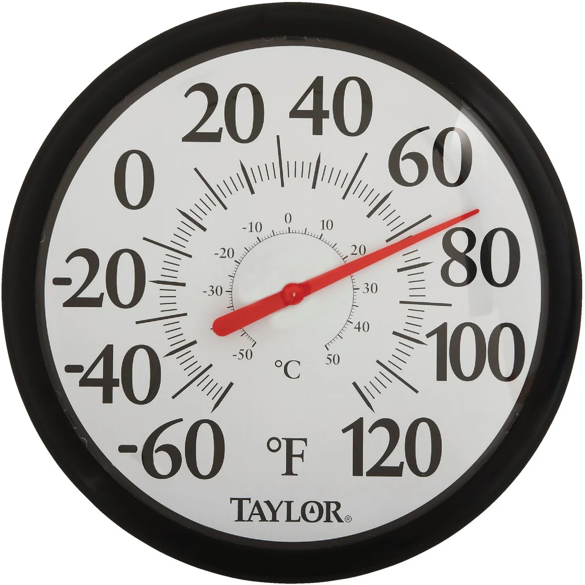 Elite Taylor 13-1 2 Fahrenheit and Celsius -60 To 120 F -50 To 50 C Outdoor Wall Thermometer Enhanced