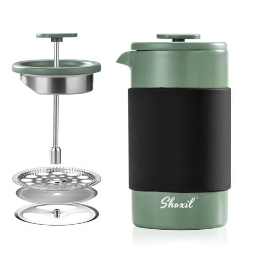 High-Quality French Press 350ml Stainless Steel Coffee Press Refined