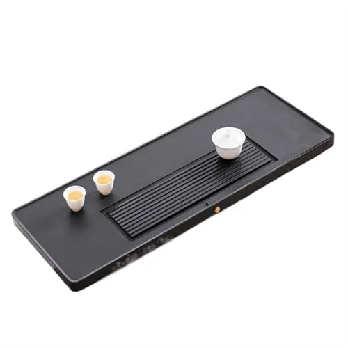 Organic Tea Set Natural Whole Ebonite Tea Tray Home Size Model Stone Simple Office Dry Brew Kung Fu Chinese Tea Table Chinese Tea Set Efficient