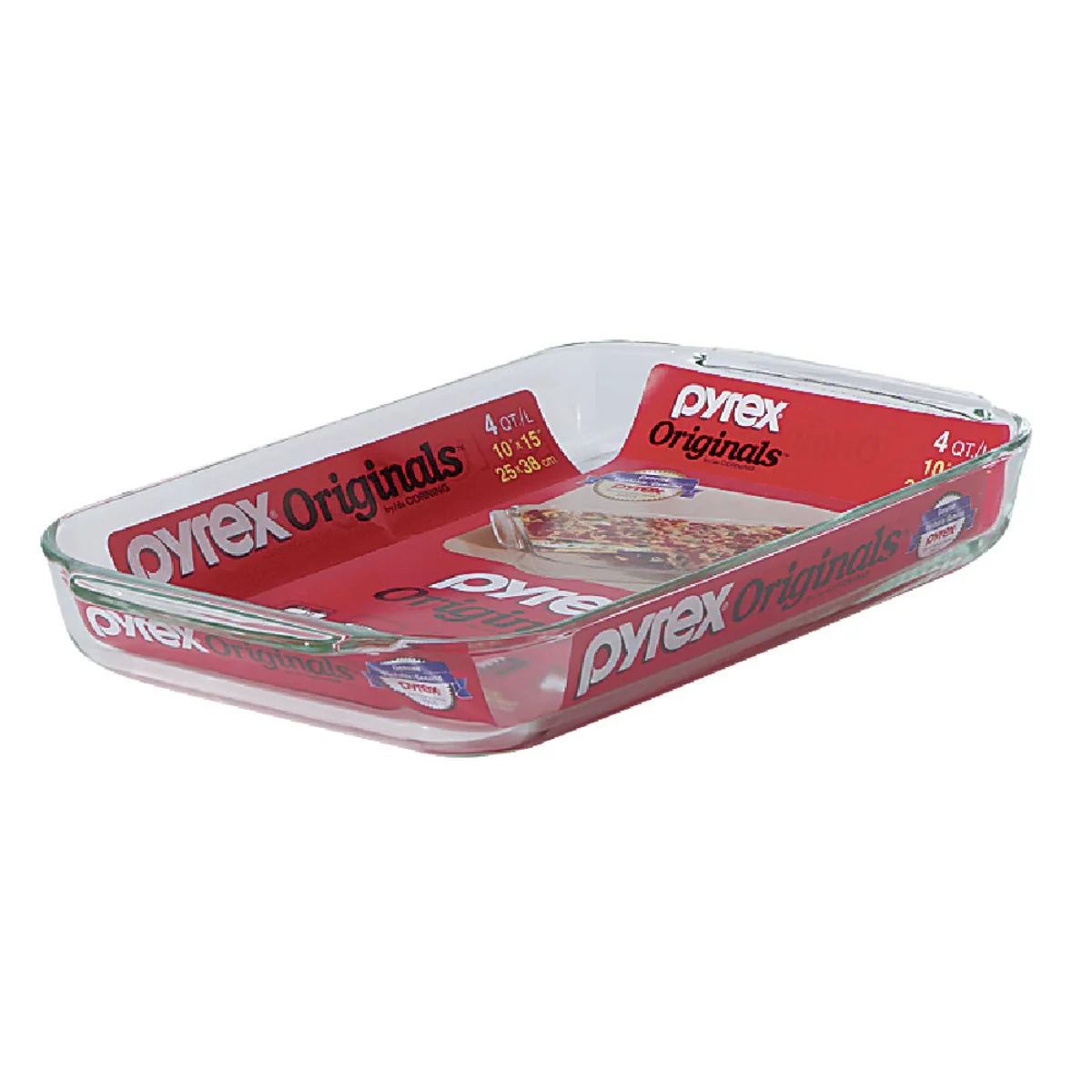 Next-Generation Pyrex 4 Qt. Oblong Glass Baking Dish Trusted