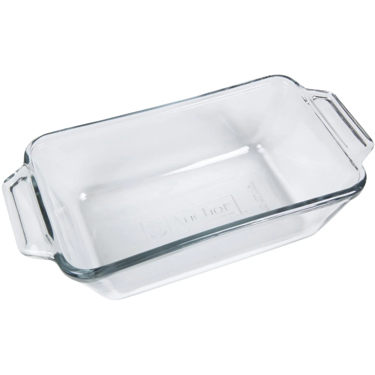 Specialty Anchor Hocking Oven Basics 1.5 Qt. 5 In. x 9 In. Glass Loaf Pan Reliable