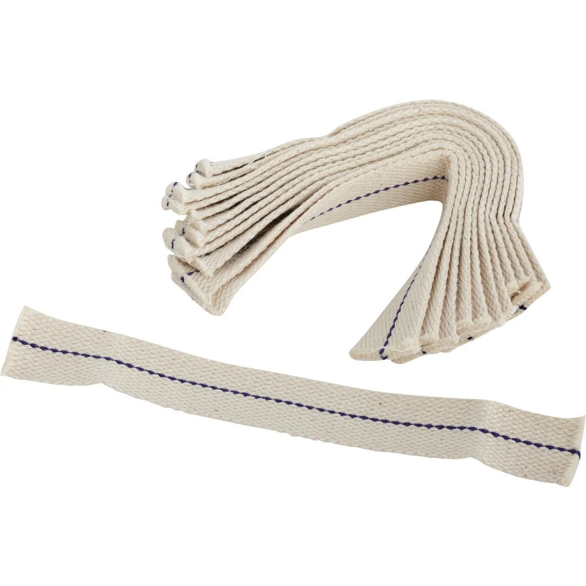 Soft American Wick 1 In. x 8 In. Flat Lamp Wick 12 Count Relaxed