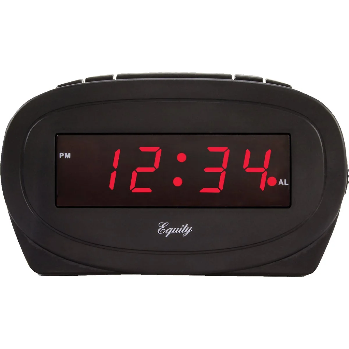 Solid La Crosse Technology Equity Black Electric Alarm Clock Original