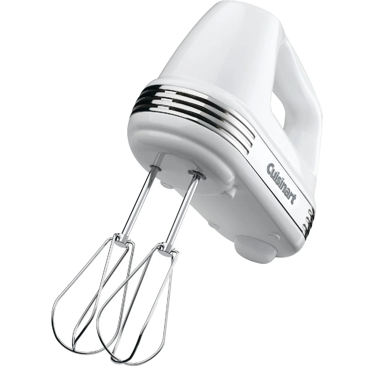 Pure Cuisinart Power Advantage 5-Speed White Hand Mixer Modern