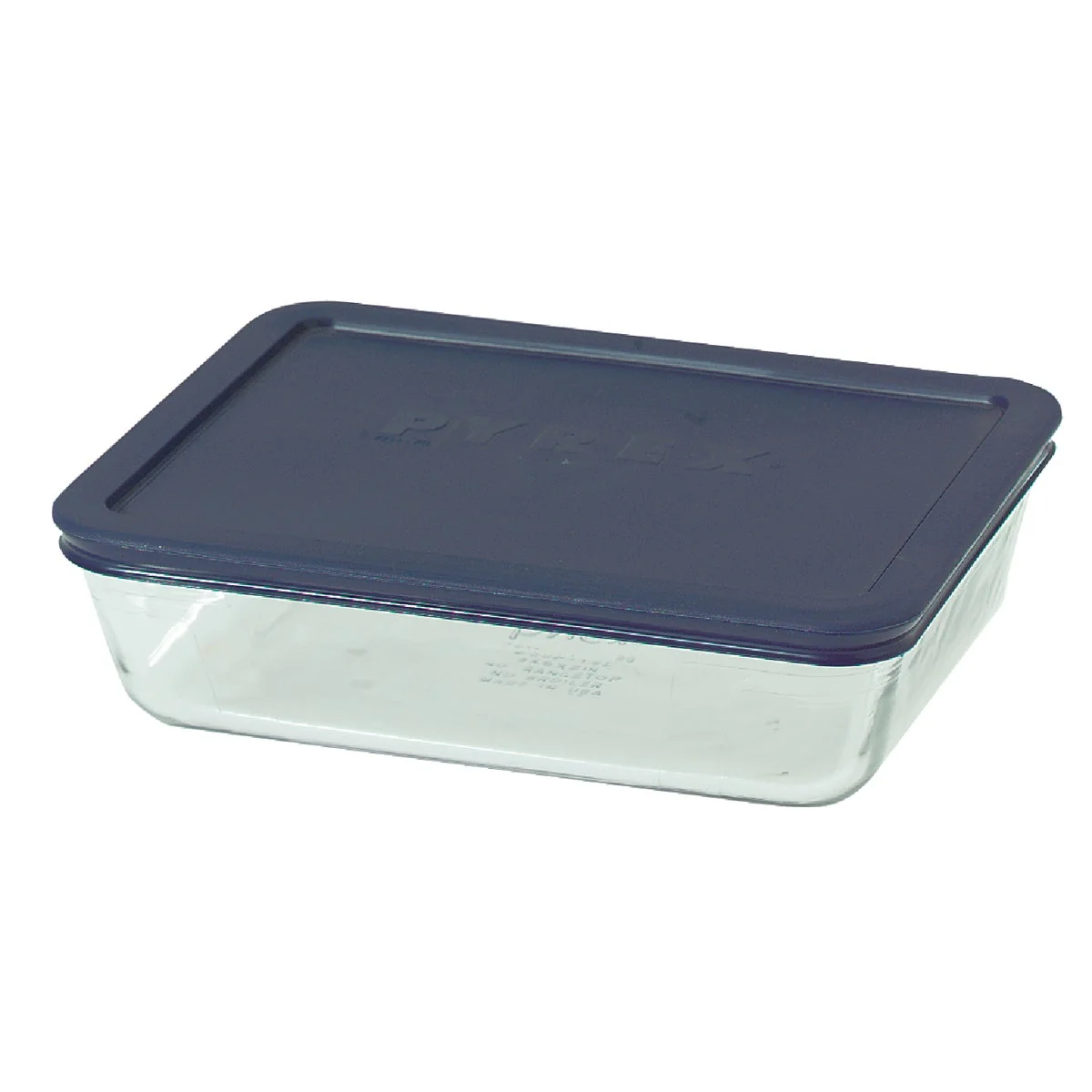 Optimized Pyrex Simply Store 6-Cup Rectangle Glass Storage Container with Lid Original