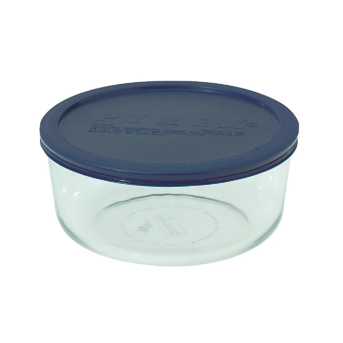 User-Friendly Pyrex Simply Store 7-Cup Round Glass Storage Container with Lid World-Class