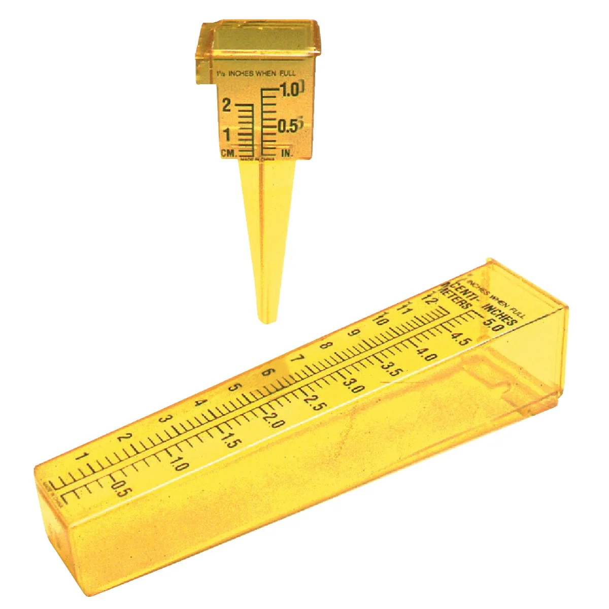 Pure Taylor 5 In. Plastic 2-in-1 Rain Gauge High-End