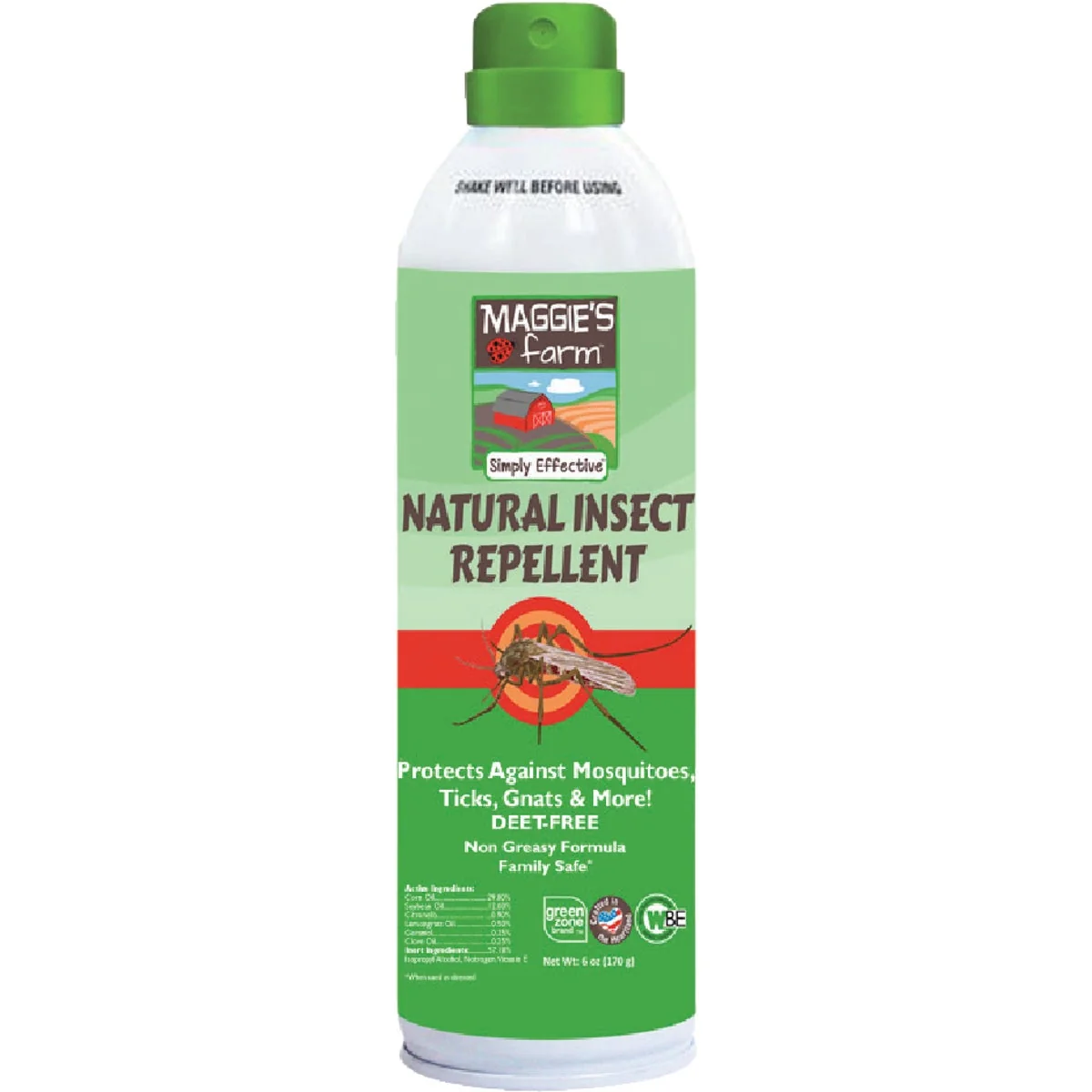 Smooth Maggie's Farm 6 Oz. Insect Repellent Aerosol Spray Advanced
