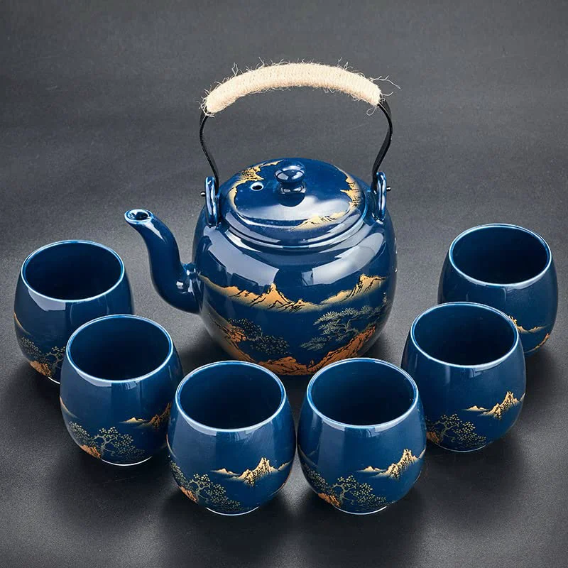 Functional Gift Set Japanese Tea Set Elegant