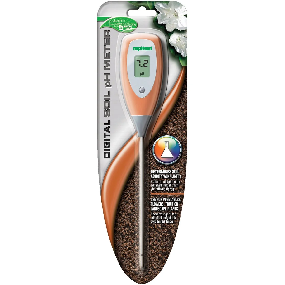Premium Material Rapitest Plastic Digital Soil Tester Top-Quality