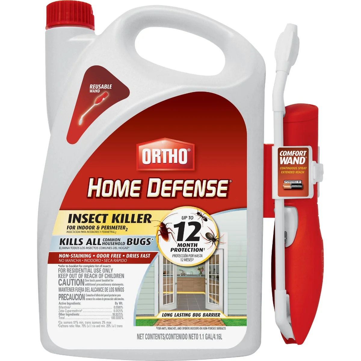 Trendy Ortho Home Defense 1.1 Gal. Ready To Use Wand Sprayer Indoor Perimeter Insect Killer Fashionable