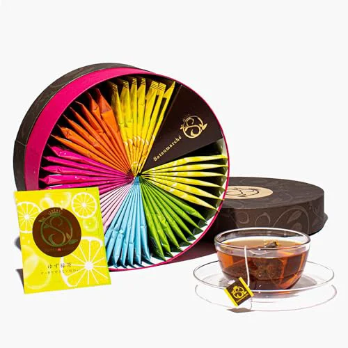 Carefully Designed Japanese Tea Gift Set 42 Count Top-Quality