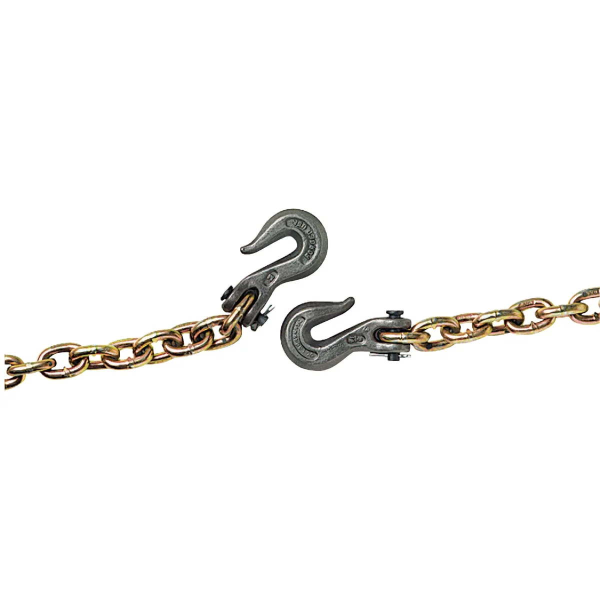 Excellent Campbell 5 16 In. 20 Ft. Yellow Chromate Finished Steel Coil Chain First-Class