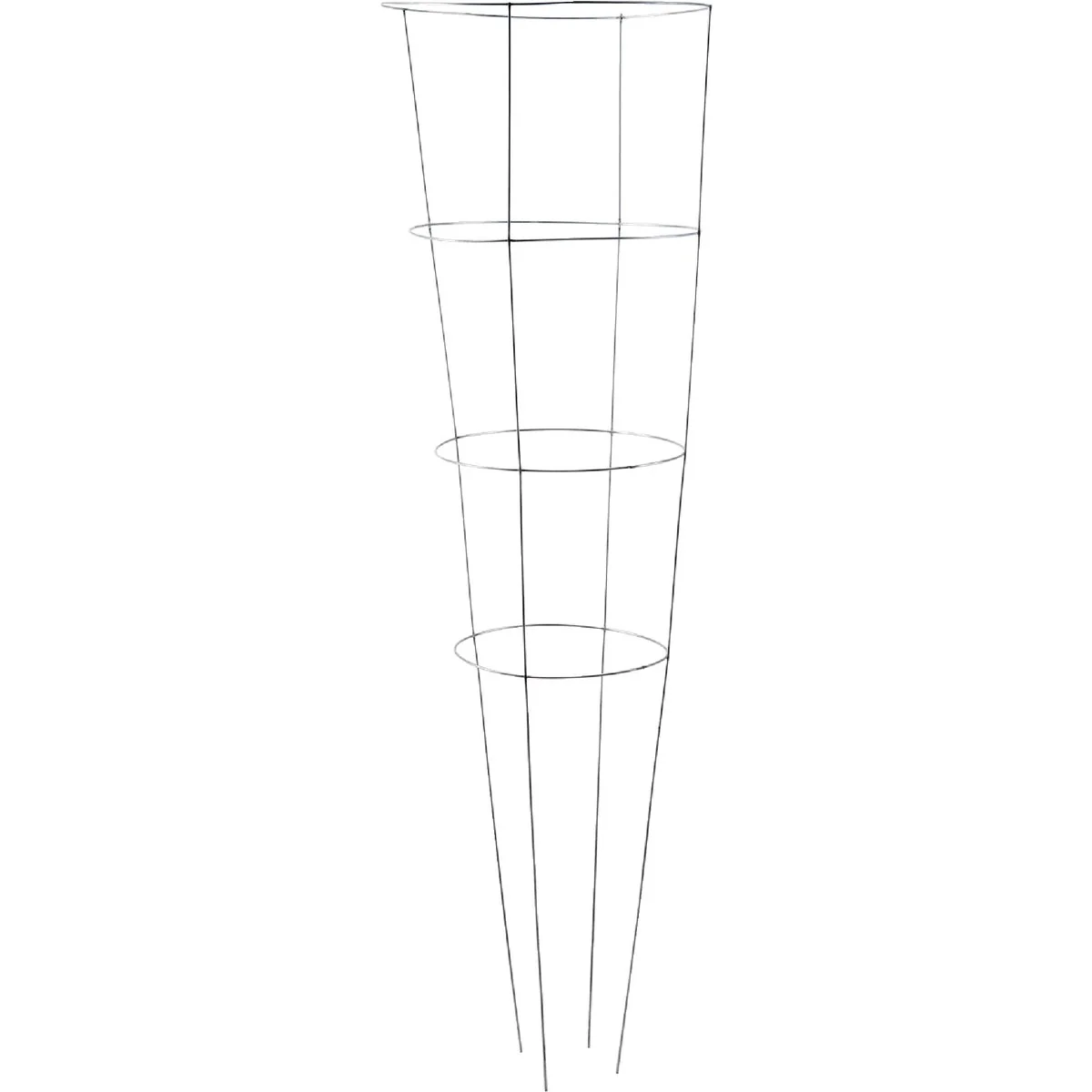 Certified Panacea 60 In. Galvanized Heavy-Duty Wire Tomato Cage Original Design