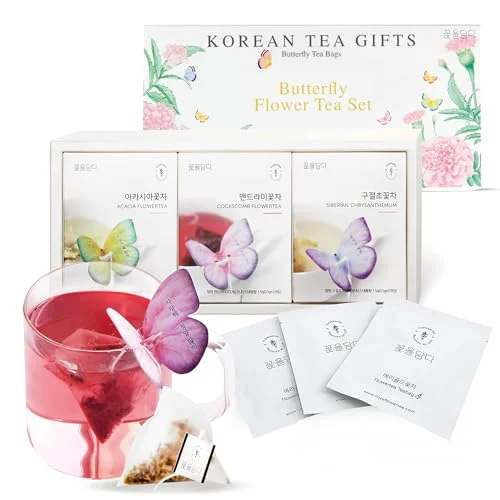 Advanced Korean Tea Gift Set Sampler 18 Count Responsible