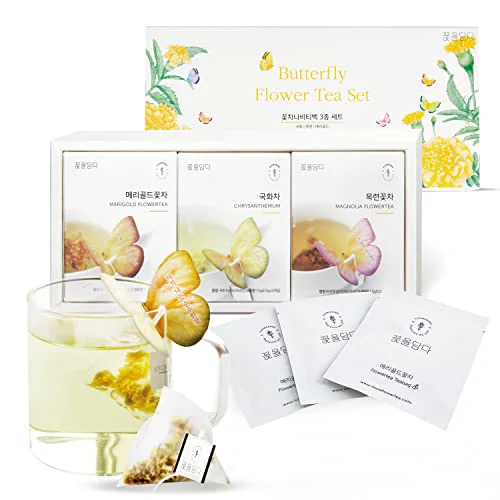 Convenient Fancy Korean Tea Set Sampler Crafted