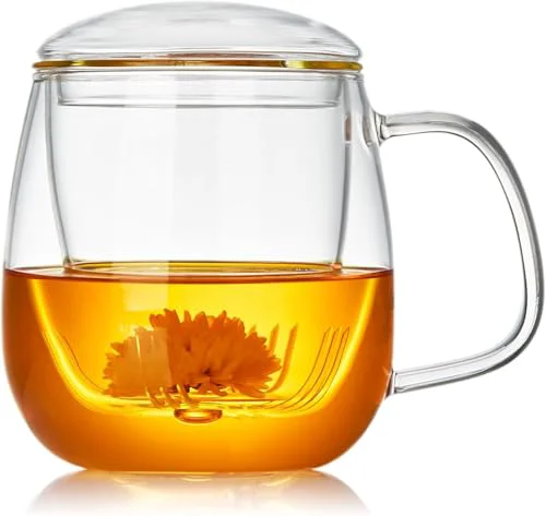 Natural Large Glass Tea Cup Trusted