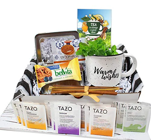 Eco-Friendly Tea gift set TEA LOVERS Gift baskets Environmentally Friendly