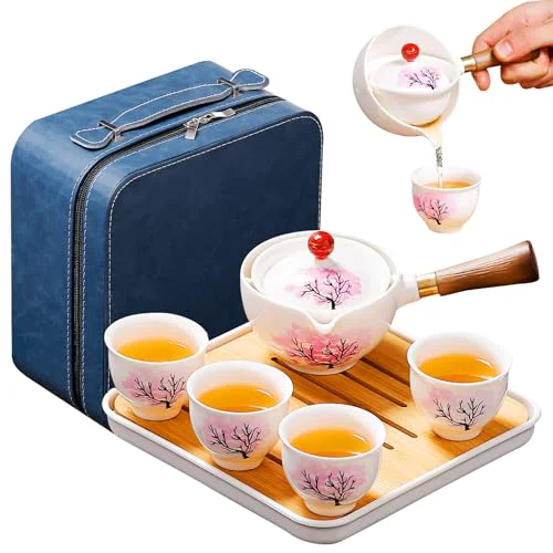 Refined Japanese Tea Set Chinese Gongfu Tea Set 4 Count Breathable