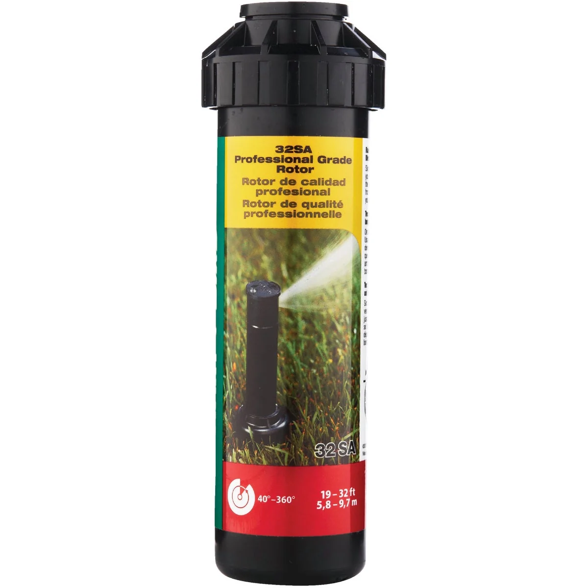 Functional Rain Bird 4 In. 40 Deg. to 360 Deg. Gear Drive Head Pop-Up Rotor Sprinkler Healthy
