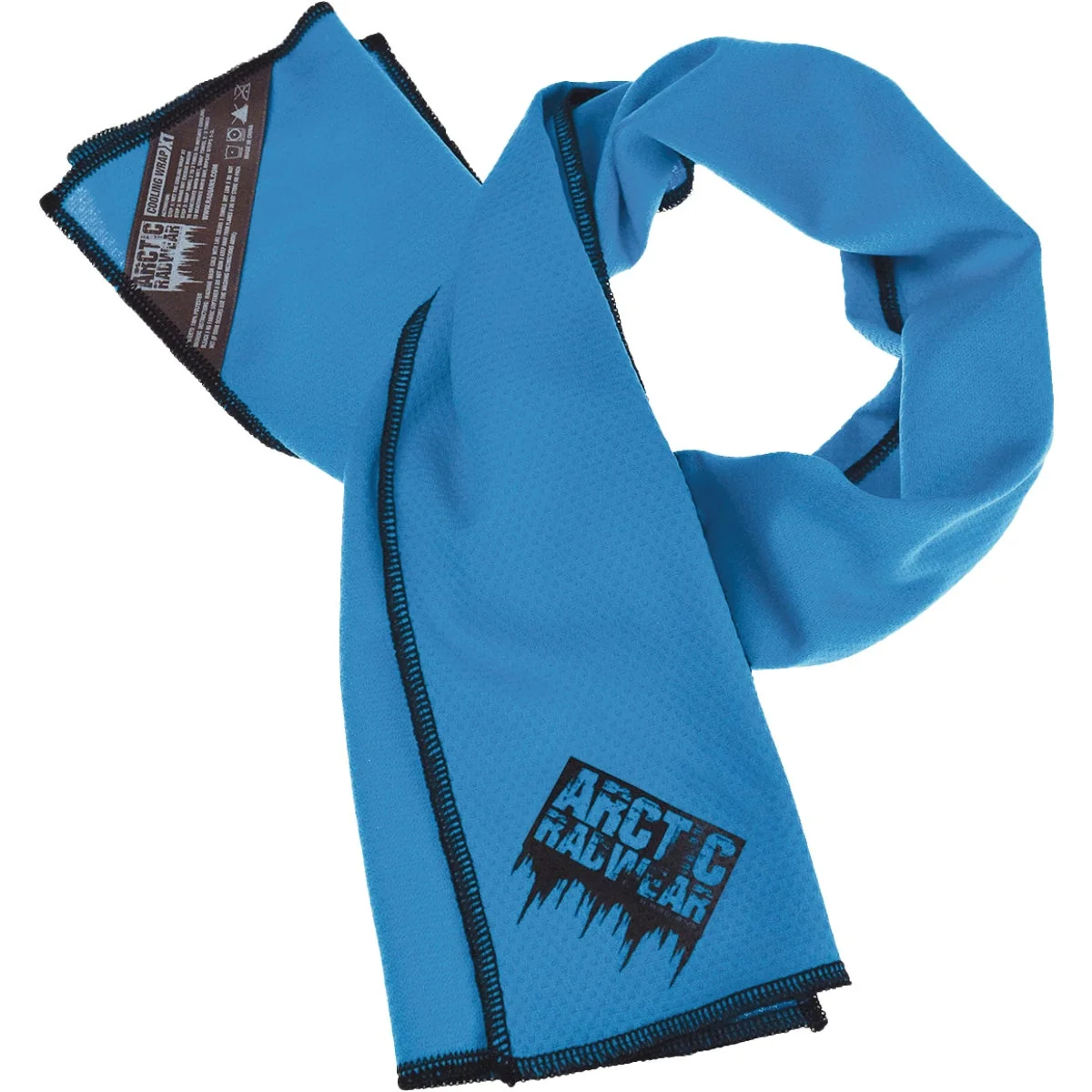 Exceptional Radians Arctic Radwear XT 12 In. x 32-1 2 In. Blue Cooling Towel Versatile