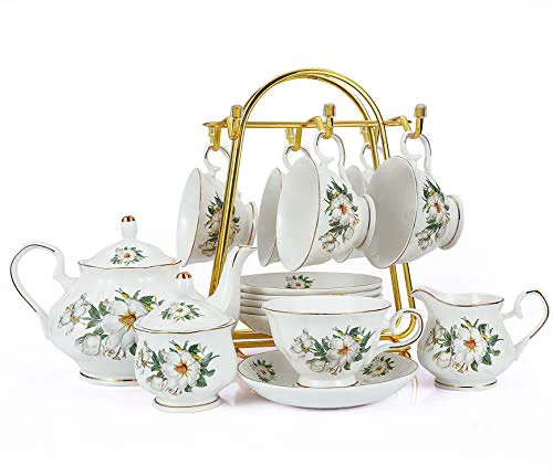Recyclable Porcelain Tea Cup Set 22 Prestigious