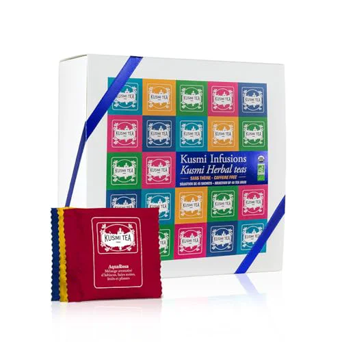 Fast Organic Herbal Tea Gift Set 45 Count High-Grade