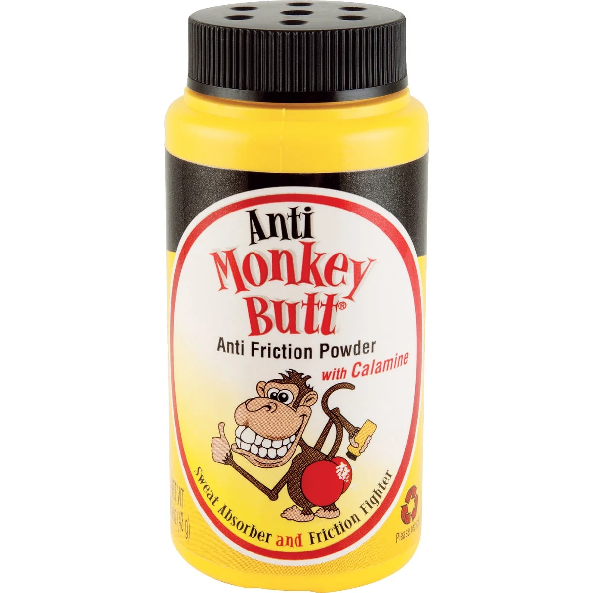 Relaxed Anti-Monkey Butt 1.5 Oz. Calamine Body Powder Easy-to-Use