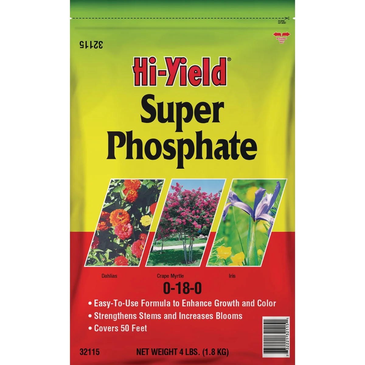 Casual Hi-Yield 4 Lb. 0-18-0 Phosphate Dry Plant Food Traditional