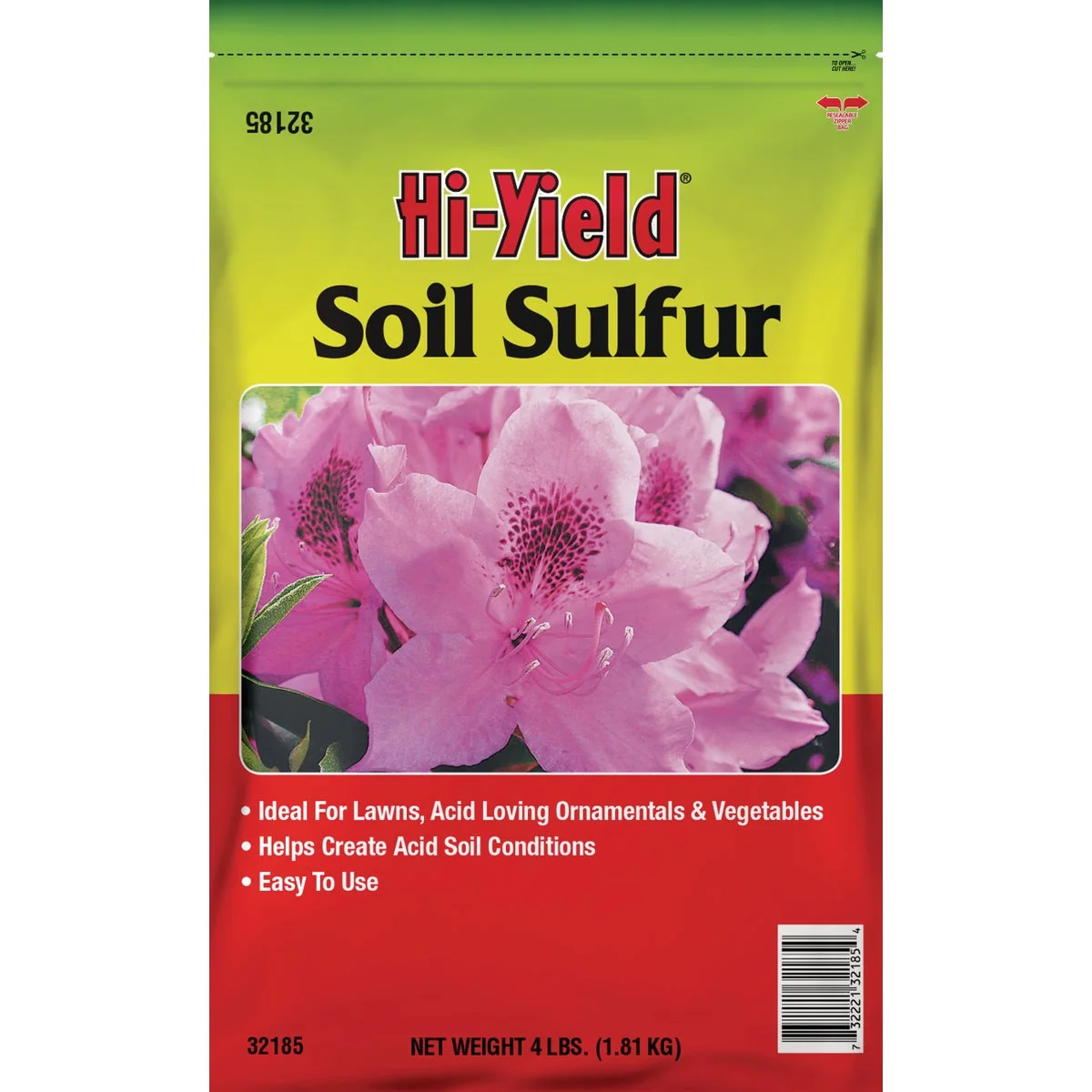 Solid Hi-Yield 4 Lb. 400 Ft. Coverage Soil Sulfur Practical