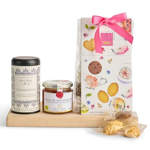 Convenient Tea Honey Kindness Gift Basket Trendy
