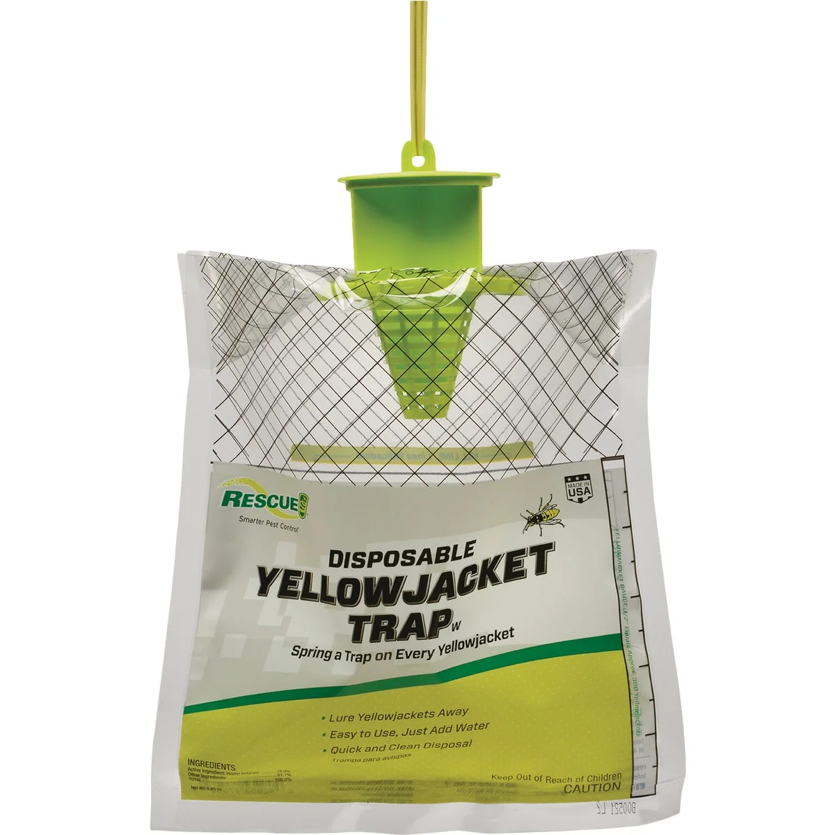 Expertly Made Rescue Disposable Yellow Jacket Trap Western Version Artisan