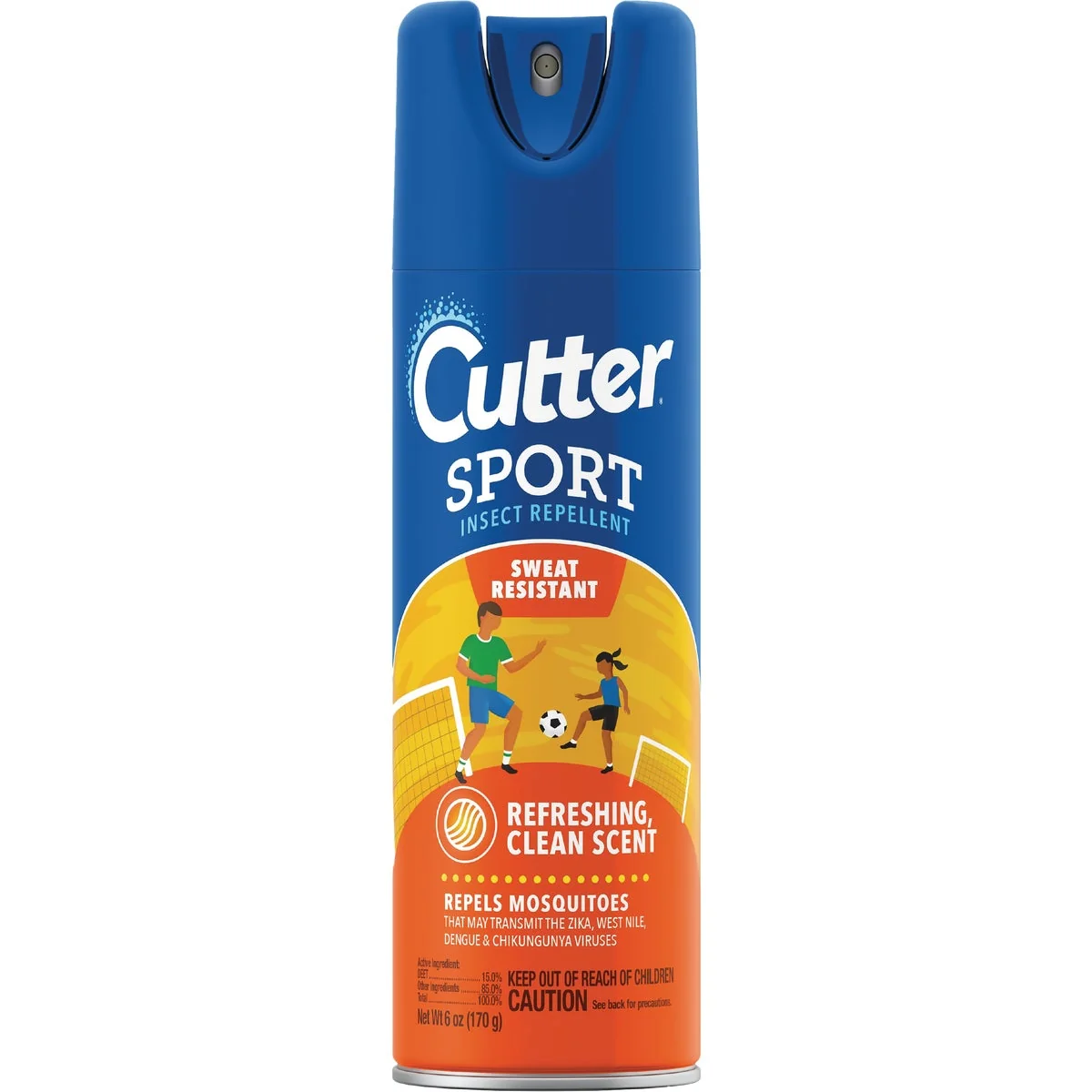 Expertly Made Cutter Sport 6 Oz. Insect Repellent Aerosol Spray Crafted