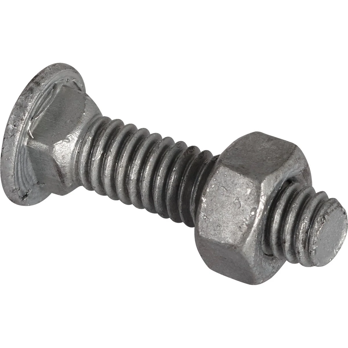 Powerful Midwest Air Tech 5 16 in. x 1-1 4 in. Steel Galvanized Zinc Coated Carriage Bolt Minimalist