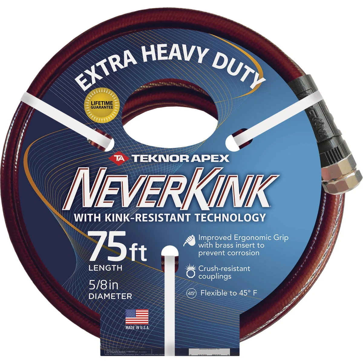 Premium Material Teknor Apex kink 5 8 In. Dia. x 75 Ft. L. Extra Heavy-Duty Garden Hose Trusted