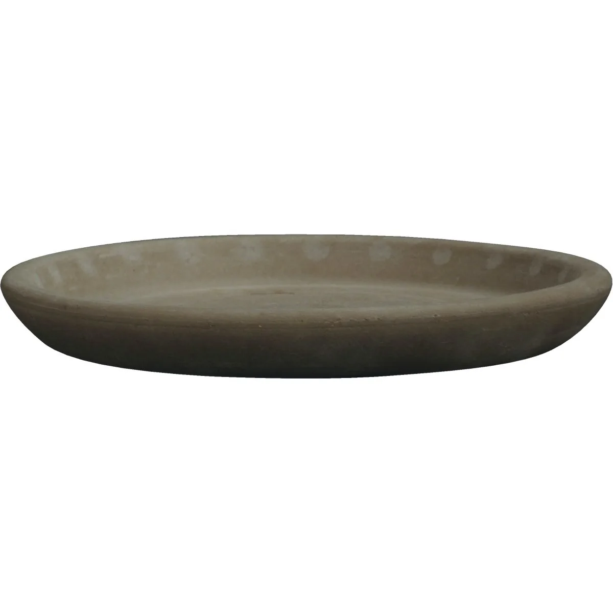 Contemporary Ceramo 4 In. Dark Basalt Clay Standard Flower Pot Saucer Official