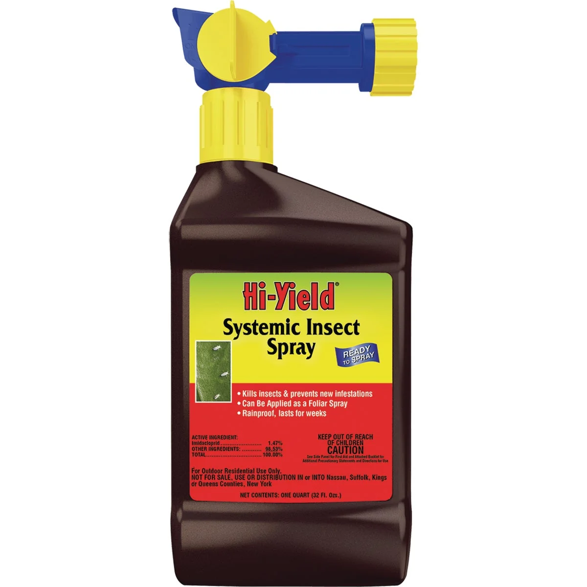 World-Class Hi-Yield 32 Oz. Ready To Spray Hose End Systemic Insect Killer Contemporary