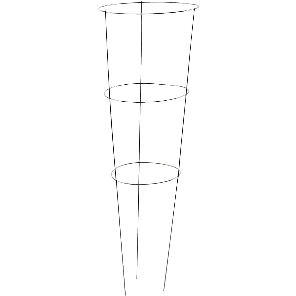 Top-Quality Panacea 42 In. Galvanized Heavy-Duty Wire Tomato Cage Organic