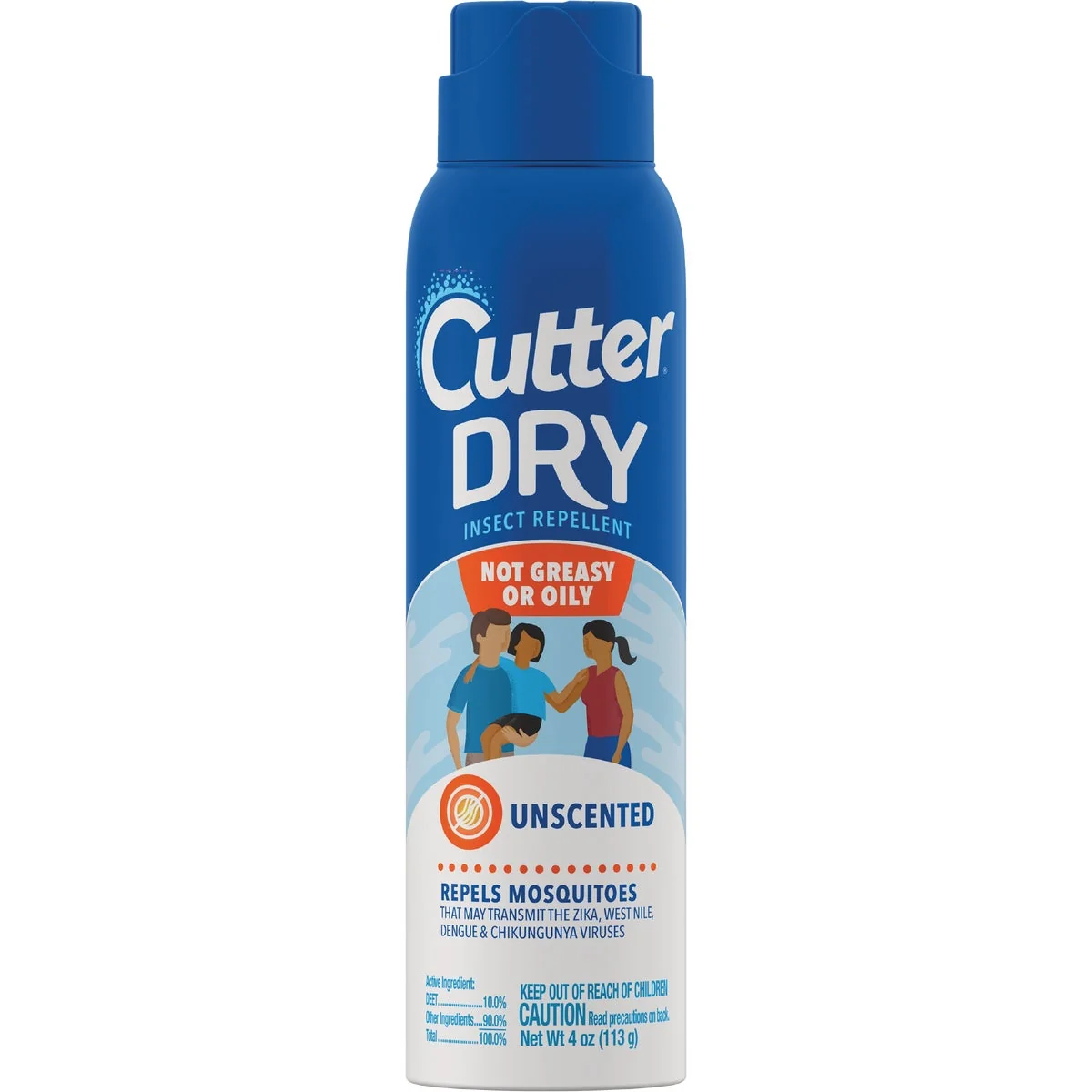 Proven Cutter Dry 4 Oz. Insect Repellent Aerosol Spray Superior