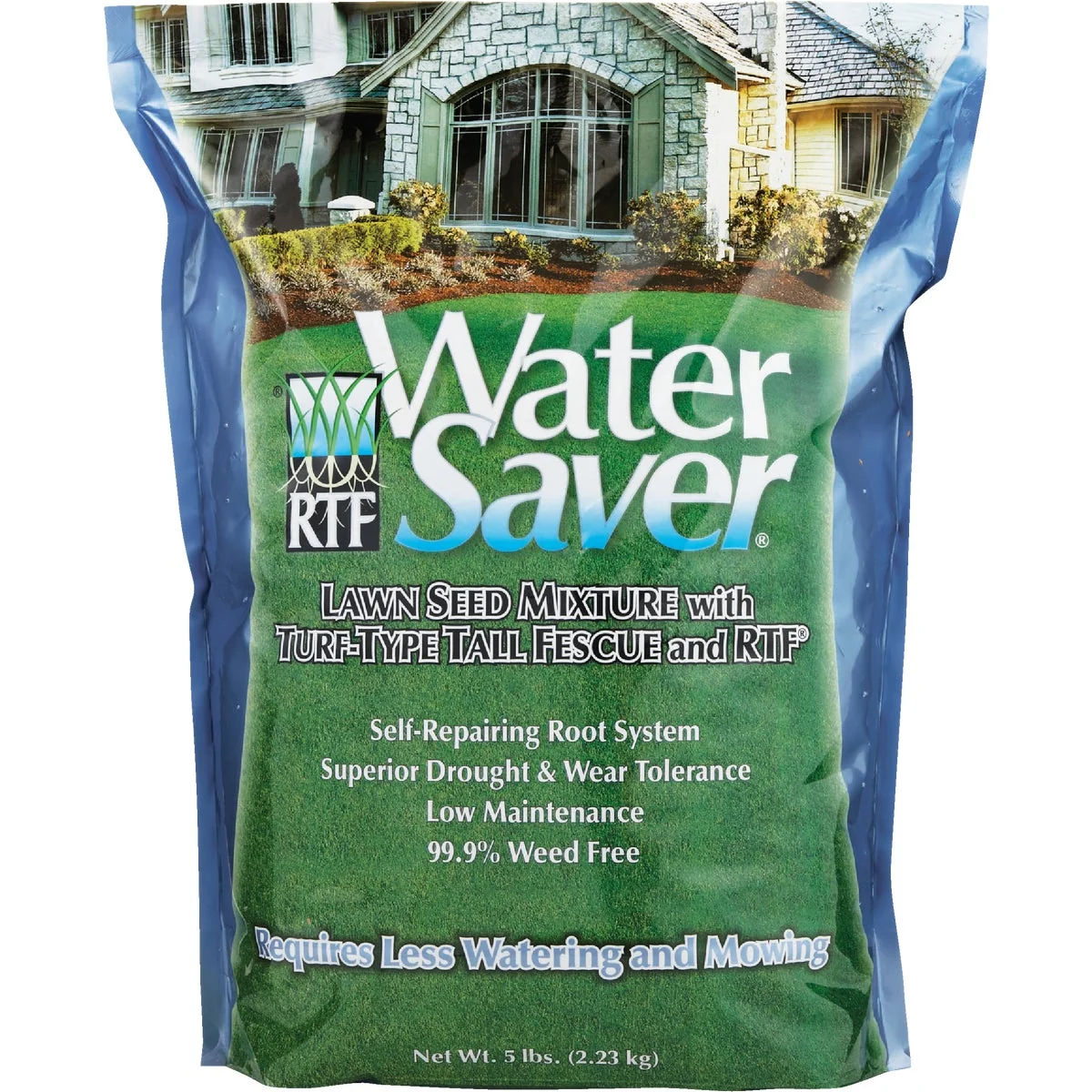 Safe Water Saver 5 Lb. 500 Sq. Ft. Coverage Tall Fescue Grass Seed Genuine