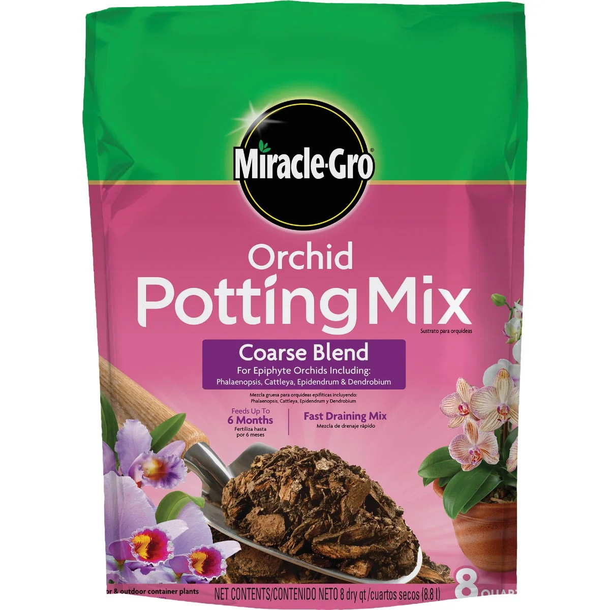 Trendy -Gro 8 Qt. 4 Lb. Coarse Blend Orchid Potting Soil Casual