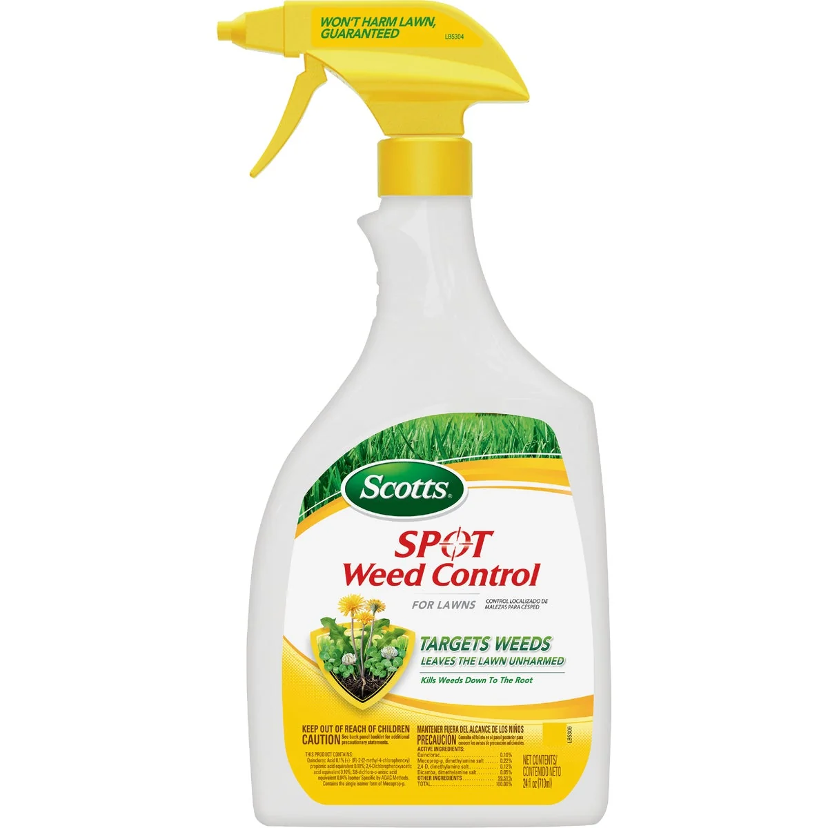 Original Design Scotts 24 Oz. Ready To Use Trigger Spray Spot Weed Control Crabgrass Weed Killer Elegant