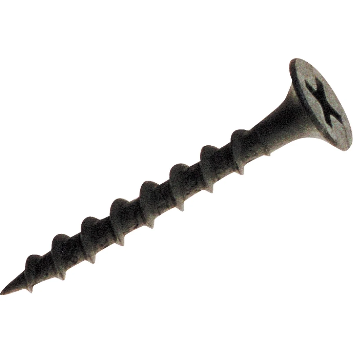 Natural Grip-Rite 8 x 2-1 2 Coarse Thread Black Phosphate Drywall Screw 2500 Ct. Professional