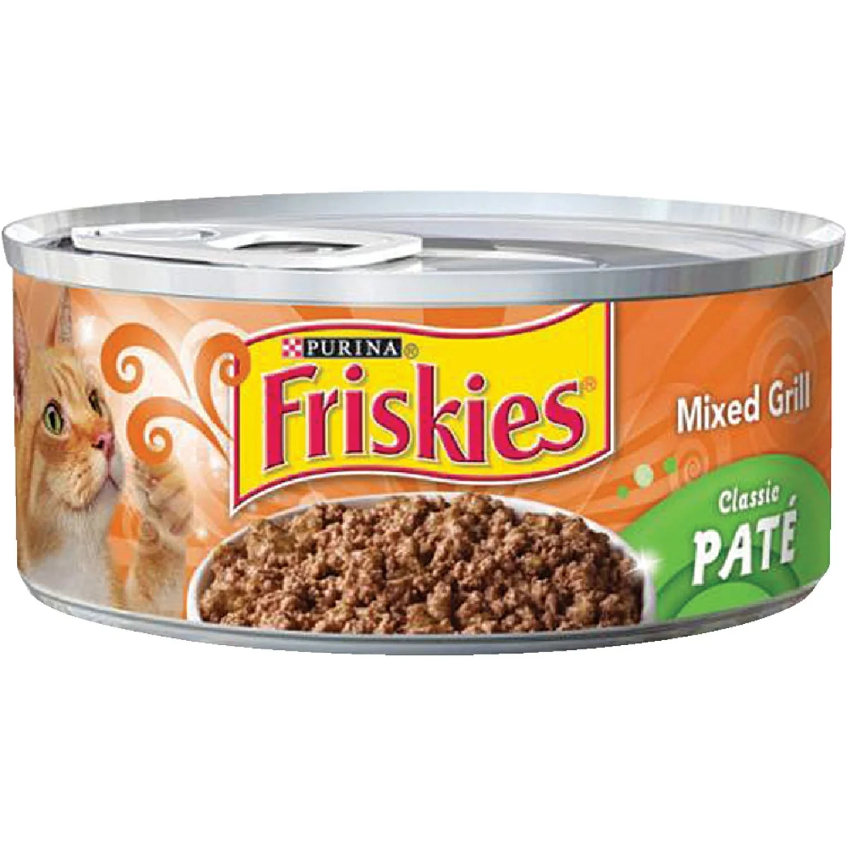 Natural Purina Friskies 5.5 Oz. Mixed Grill Flavor All Ages Wet Cat Food Secure